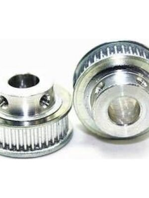 40 Dişli Alüminyum Gt2 Kasnak /Iç Çap 5Mm Dış Çap 28 Mm