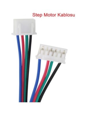 4 Pin Step Motor Kablosu 100Cm