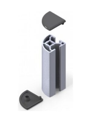 Sigma Profil Kapak Yuvarlak 30X30