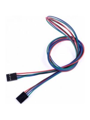 4 Pin Step Motor Kablosu 70Cm 2 Dupont Soket