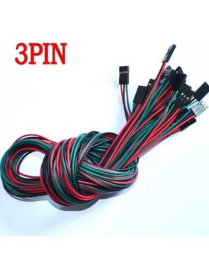 3 Pin Step Motor Kablosu 70Cm Dupont Jumper Soket