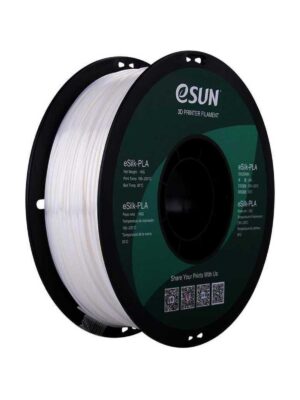 eSUN 1.75 mm ePLA-Silk Beyaz Filament (1 KG)