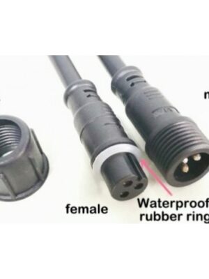 Konektör Su Geçirmez 17 Awg 3P