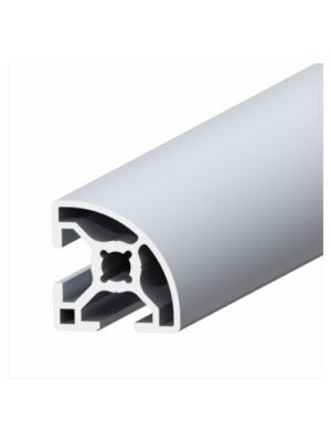 Alüminyum Sigma Profil Radius 30X30 1Metre