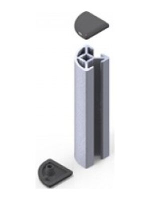 Sigma Profil Kapak Yuvarlak 20X20