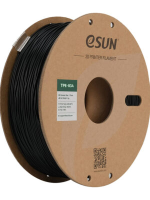 eSUN Elastic Tpe 83A — Elastic Tpe 83A — 83A SİYAH — 3D Filament