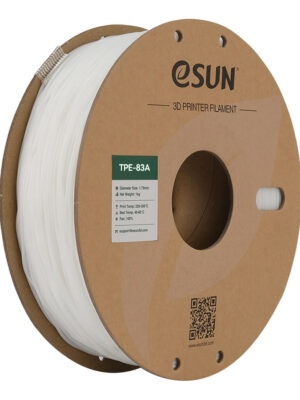 eSUN Elastic Tpe 83A — Elastic Tpe 83A — 83A BEYAZ — 3D Filament