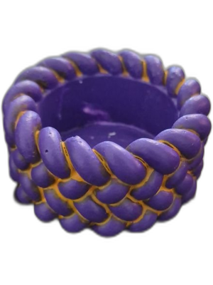 Boyalı Beton Mumluk 6cm