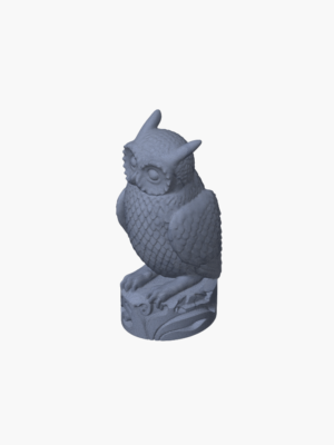 Baykuş 3D Baskı Modeli