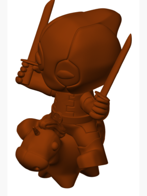 Deadpool Unicorn Mini Figür