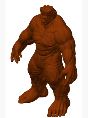 Hulk Eksiksiz Heykel Figürü