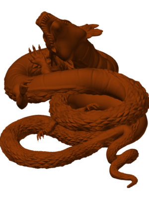 Shenron Ejderha Heykel Modeli