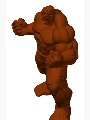 Hulk Heykel Büst Biblo