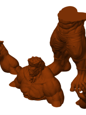 İnanılmaz Hulk Baskıya Hazır Figür