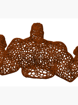 Hulk Voronoi Kafes Büst