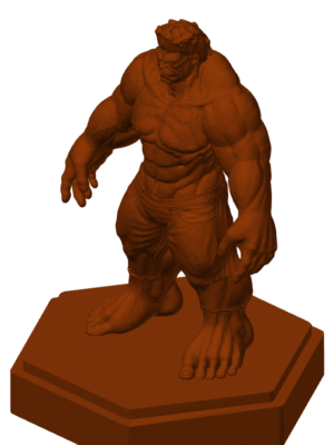Dev Hulk Heykel Modeli