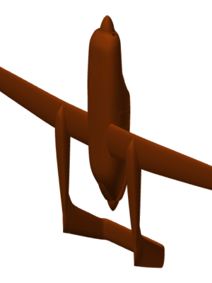 Rutan M-309 Uçak Maketi