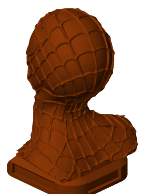 Spiderman Heykel Baskı Modeli