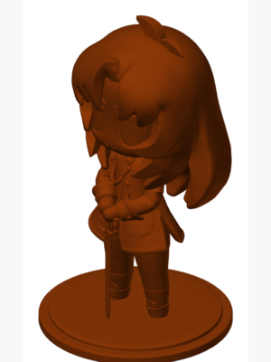 Utena Chibi Anime Figürü