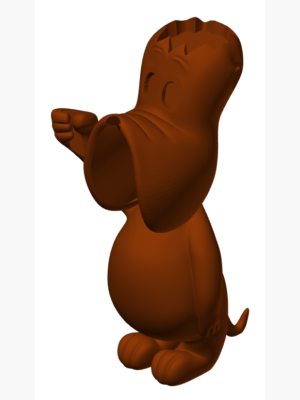 Droopy Köpek Figürü
