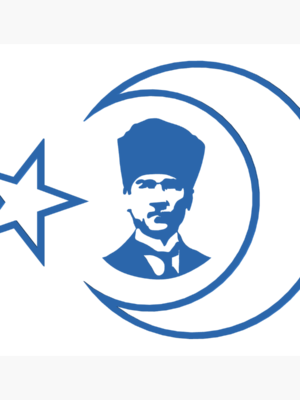Atatürk Portre Büst Heykel 2D Duvar Süsü