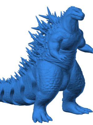 Esnek Godzilla Eklemli Canavar Figürü