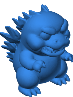 Chibi Godzilla Koleksiyon Figürü