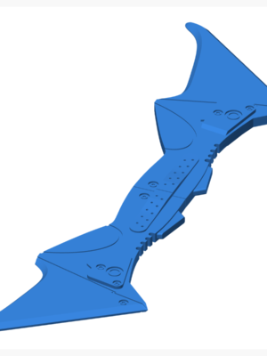 Batman 2022 Batarang Maketi