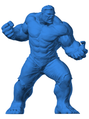Hulk Çok Parçalı Montajlı Figür