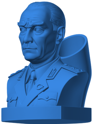 Atatürk Büst Heykel Modeli