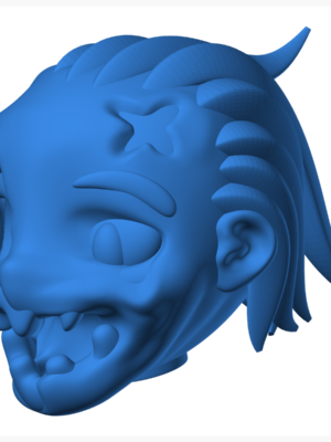 Chibi Zombi Masaüstü Oyun Figürü