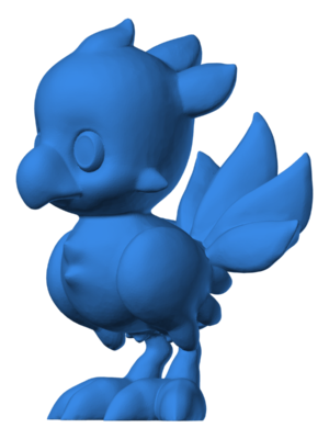 Chibi Chocobo Sevimli Figür