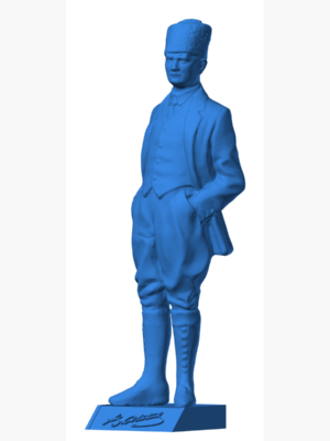 Atatürk Büstü Heykel Modeli