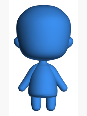 Chibi Karakter Taban Figürü