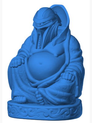 Cylon Buddha Battlestar Galactica Heykel