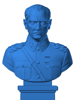Atatürk Büst Heykel Modeli
