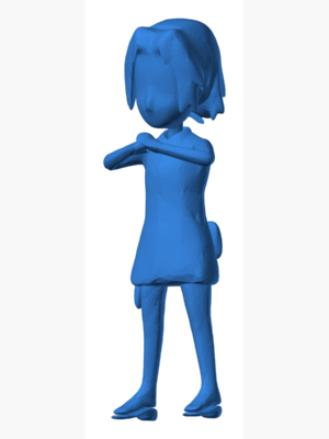 Chibi Karakter Masaüstü Figürü