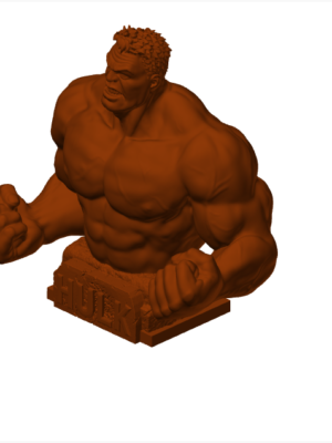 Hulk Heykel Figür Modeli