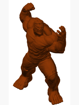 Hulk Süper Kahraman Figürü