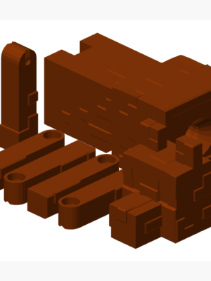 Eklemli Minecraft Kurt Modeli