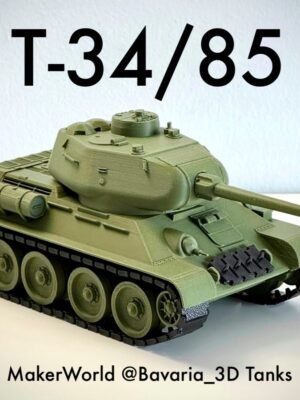T-34/85 Sovyet Tankı 1:35 Ölçek
