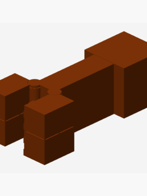 Eklemli Creeper Minecraft Figürü