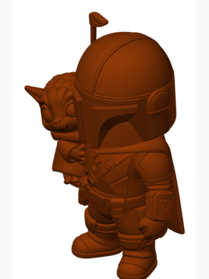 Mandalorian ve Grogu Figür Seti