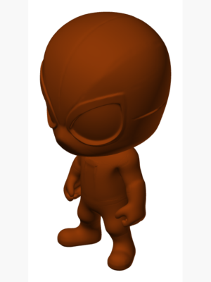 Spider-Man Chibi Figürü