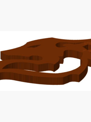 Kurt Kolye Ucu 3D Model