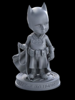 Batman Chibi Figür Heykelciği