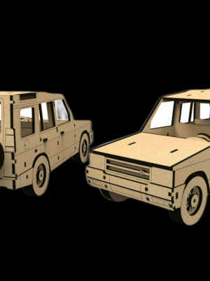 Araba 3D Ahşap Yapboz Maket