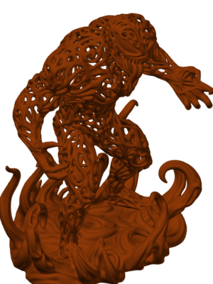 Venom Voronoi Sanat Heykeli