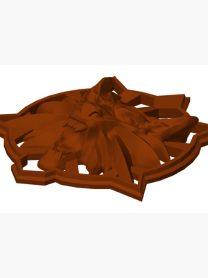 Witcher Kurt Madalyonu 3D Model