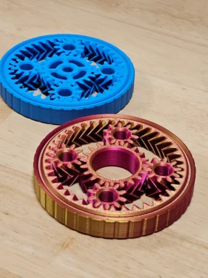 Planetary Gear Fidget Toy 100 Print In Place 3D Baskı Modeli — Fidget Oyuncak